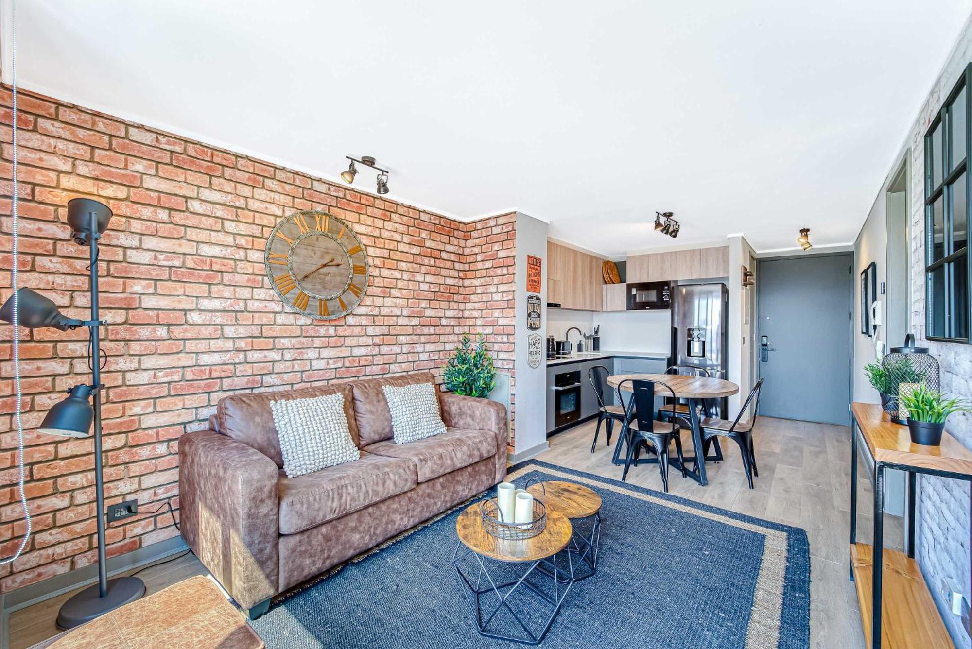 Apartamento Espacio Nunoa 1br Balcony And Free Parking *
